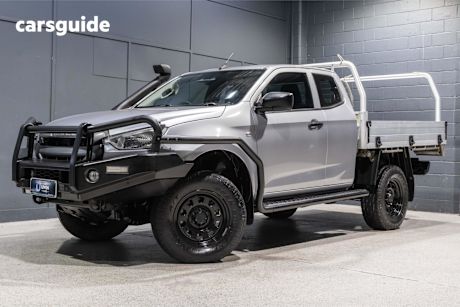 Silver 2021 Isuzu D-MAX Space Cab Chassis Sx (4X4)