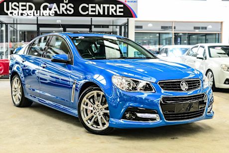 Blue 2014 Holden Commodore Sedan Ss-V Redline