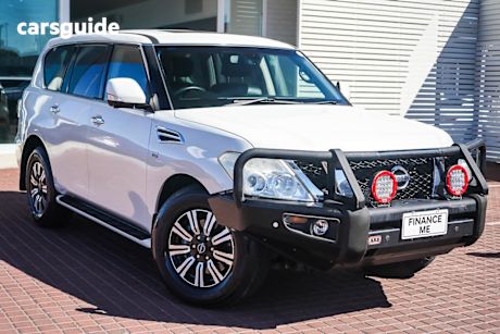 White 2017 Nissan Patrol Wagon Ti (4X4)