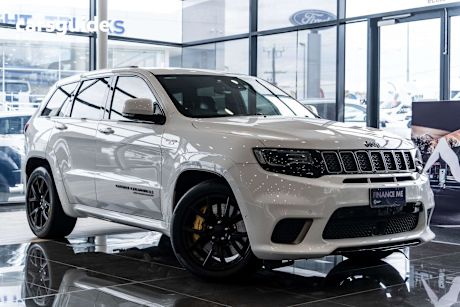 White 2021 Jeep Grand Cherokee Wagon Trackhawk (4X4)
