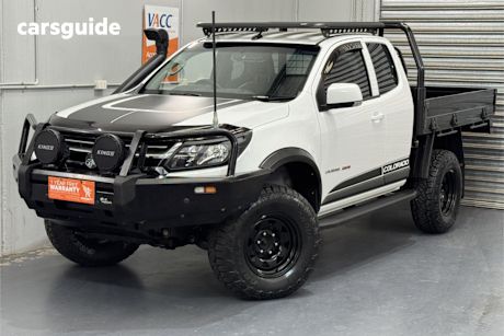 White 2019 Holden Colorado Space Cab Chassis Ls (4X4) (5Yr)