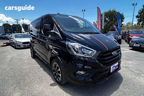 Black 2023 Ford Transit Custom Van 320S Sport (Swb)