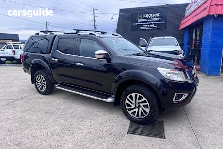 Black 2018 Nissan Navara Dual Cab Pick-up St-X (4X4)