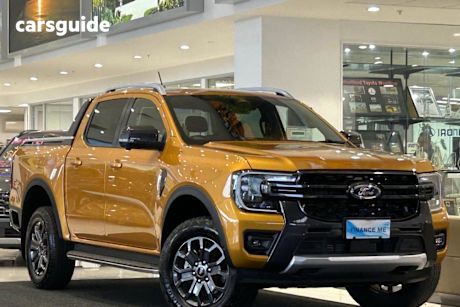 Yellow 2023 Ford Ranger Double Cab Pick Up Wildtrak 2.0 (4X4)