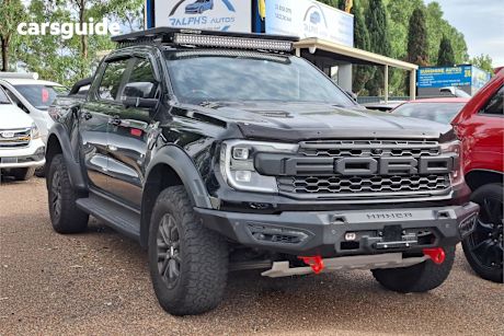 Black 2023 Ford Ranger Double Cab Pick Up Raptor 3.0 (4X4)