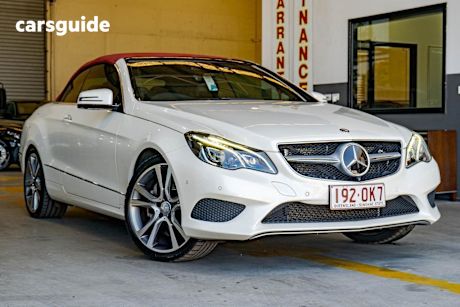 White 2014 Mercedes-Benz E400 Cabriolet