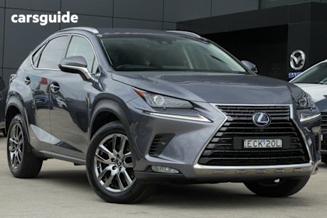 Grey 2019 Lexus NX300H Wagon Luxury Hybrid (Fwd)