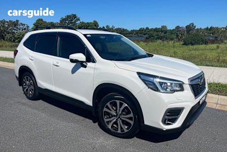 White 2019 Subaru Forester Wagon 2.5I (Awd)