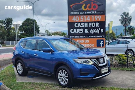 Blue 2018 Nissan X-Trail Wagon St (2Wd)
