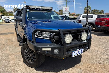 Blue 2021 Ford Ranger Double Cab Pick Up Fx4 Max 2.0 (4X4)
