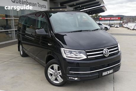 Black 2018 Volkswagen Multivan Wagon Highline Tdi450