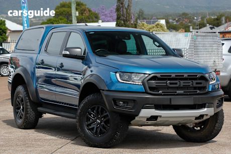 Blue 2020 Ford Ranger Double Cab Pick Up Raptor 2.0 (4X4)