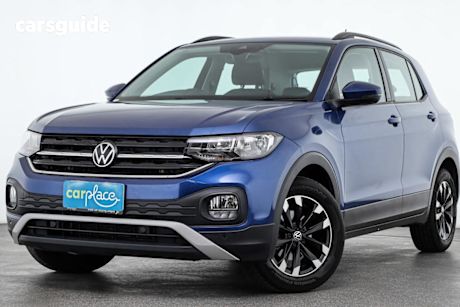 Blue 2021 Volkswagen T-Cross Wagon 85Tsi Life