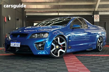Blue 2009 HSV Maloo Ute Tray R8 R