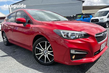 Red 2016 Subaru Impreza Hatchback 2.0P Premium (Awd)