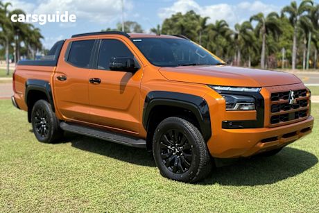 Orange 2025 Mitsubishi Triton Double Cab Pick Up Gsr (4X4)