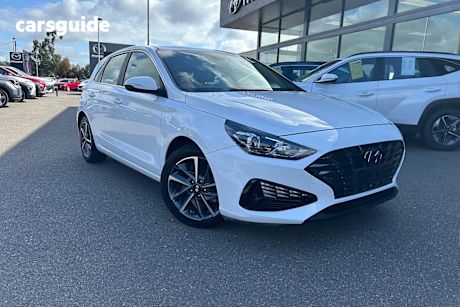 White 2022 Hyundai I30 Hatchback Elite