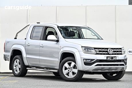 Silver 2016 Volkswagen Amarok Dual Cab Utility V6 Tdi 550 Highline