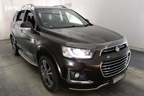 Brown 2016 Holden Captiva Wagon 7 Ltz (Awd)