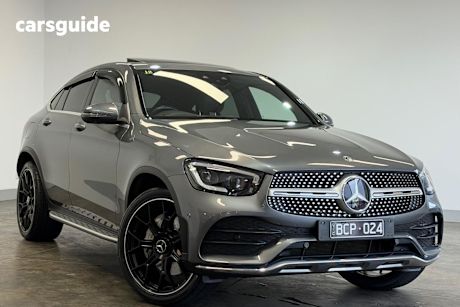 Grey 2019 Mercedes-Benz GLC300 Coupe 4Matic
