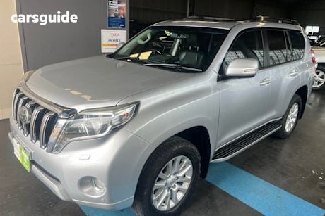 Silver 2016 Toyota Landcruiser Prado Wagon Kakadu (4X4)