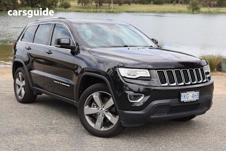 Black 2015 Jeep Grand Cherokee Wagon Laredo (4X2)