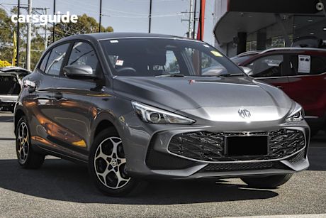 Grey 2025 MG MG3 Hatchback Excite Hybrid+