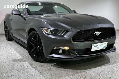 Grey 2017 Ford Mustang Coupe Fastback 2.3 Gtdi