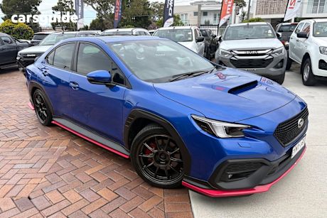 Blue 2022 Subaru WRX Sedan Ts (Awd)