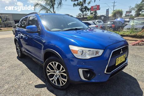 Blue 2015 Mitsubishi ASX Wagon Ls (2Wd)
