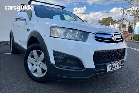 White 2014 Holden Captiva Wagon 7 Ls (Fwd)