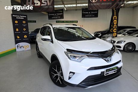 White 2016 Toyota RAV4 Wagon Gxl (4X4)