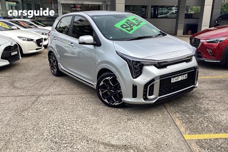 Silver 2024 Kia Picanto Hatchback Gt Line (Pe2)