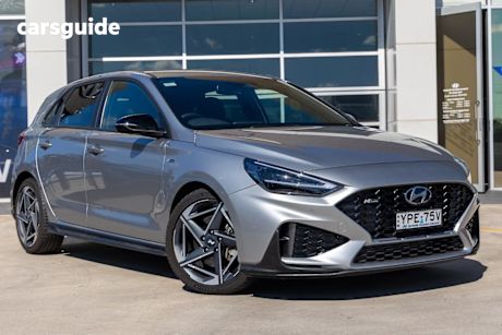 Silver 2025 Hyundai I30 Hatchback N Line Mhev