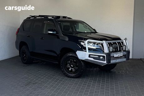 Black 2018 Toyota Landcruiser Prado Wagon Gxl (4X4)
