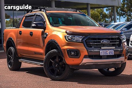 Orange 2019 Ford Ranger Double Cab Pick Up Wildtrak 3.2 (4X4)