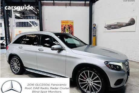 Silver 2016 Mercedes-Benz GLC250 Wagon D