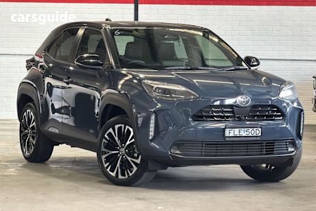 Grey 2024 Toyota Yaris Cross Wagon Urban Hybrid