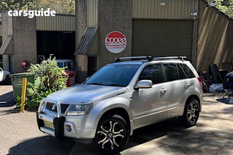 Silver 2008 Suzuki Grand Vitara SUV PRESTIGE (4X4) JB MY07 UPGRADE
