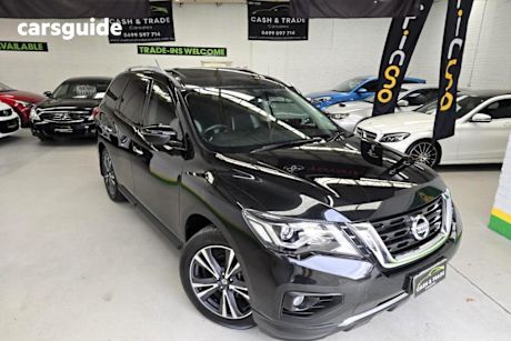 Black 2019 Nissan Pathfinder Wagon Ti (4Wd)