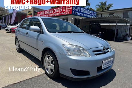 Blue 2006 Toyota Corolla Hatchback Ascent Seca