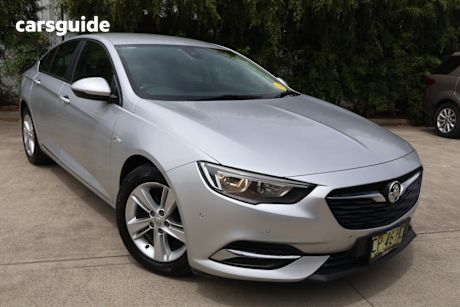 Silver 2018 Holden Commodore Liftback Rs