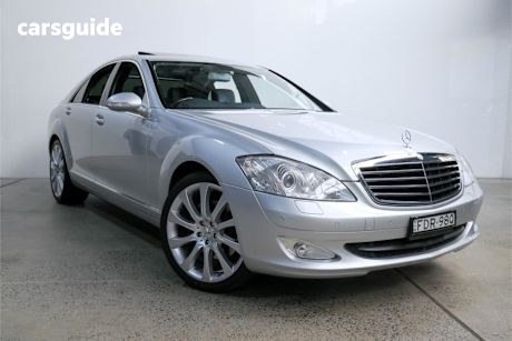 Silver 2007 Mercedes-Benz S350 Sedan