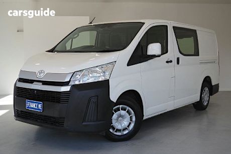 White 2021 Toyota HiAce Van Lwb Gl (Colours)