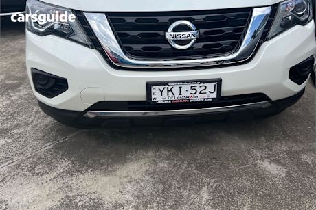 White 2020 Nissan Pathfinder Wagon St Hybrid (2Wd)