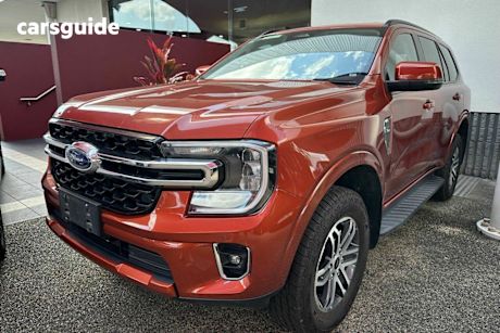 Orange 2023 Ford Everest Wagon Trend (4Wd)
