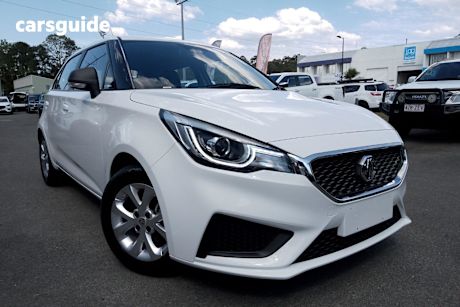 White 2023 MG MG3 Hatchback Core