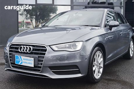 Grey 2016 Audi A3 Hatchback Sportback 1.4 Tfsi Attraction