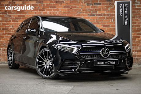 Black 2022 Mercedes-Benz A35 Hatchback 4Matic