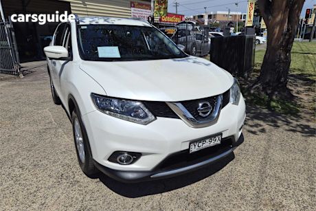 White 2016 Nissan X-Trail Wagon St-L (Fwd)